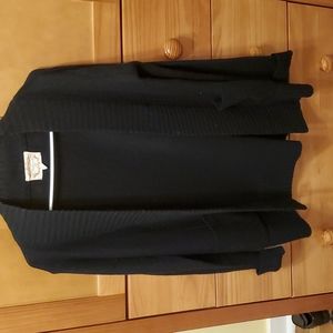 Black cardigan